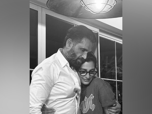 Suniel Shetty has shared heartfelt birthday wishes for his wife, Mana