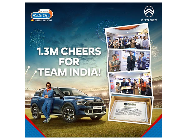 Radio City Scores Large: 1.3M Cheers for Group India in Citroen Cheer for India Mission