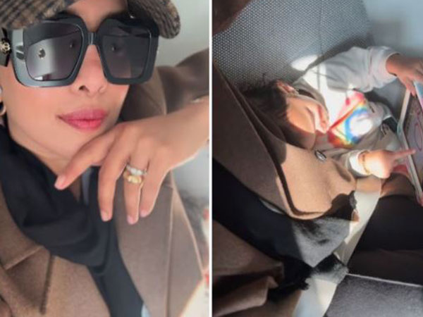 Priyanka Chopra lands in Australia for 'The Feign' shoot with her 'best travel accomplice' Malti Marie